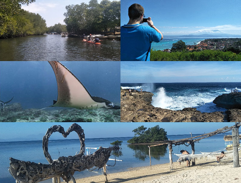 Day Tour Nusa Lembongan Land, Canoeing & Snorkeling Nusa Penida from Sanur Bali